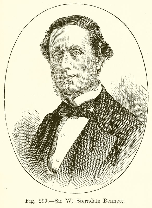 Sir W. Sterndale Bennett autorstwa English School