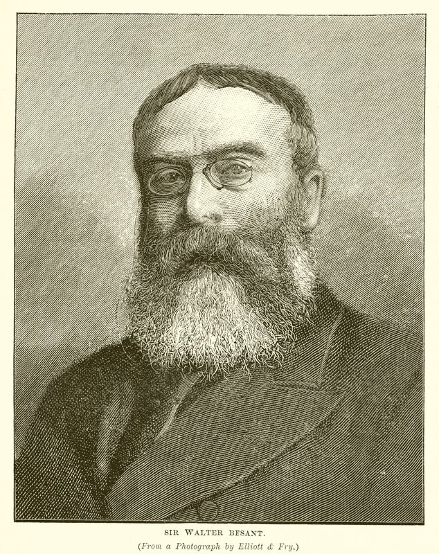 Sir Walter Besant autorstwa English School