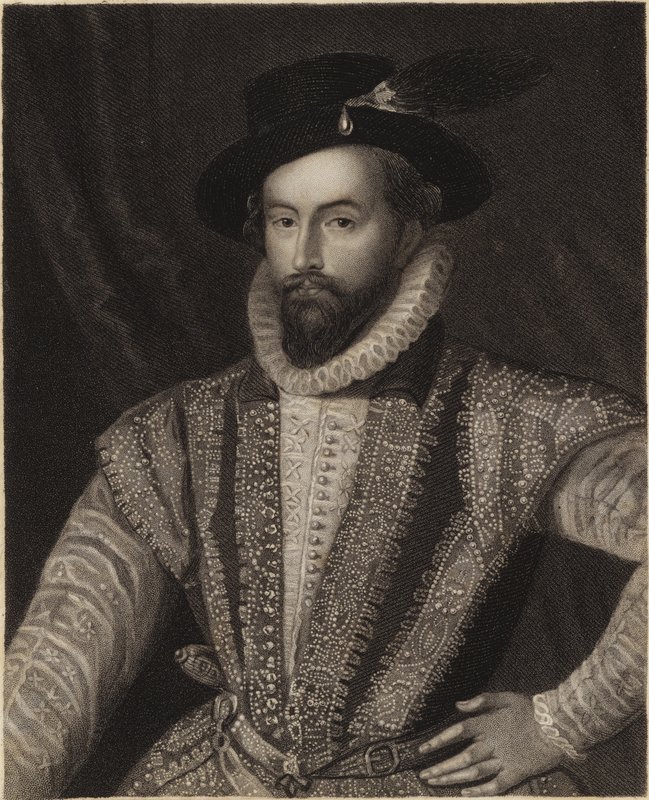 Sir Walter Raleigh autorstwa English School