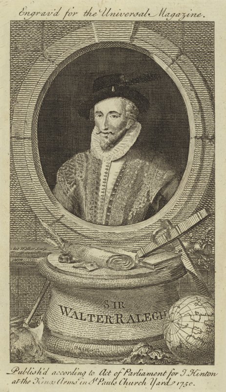 Sir Walter Raleigh autorstwa English School