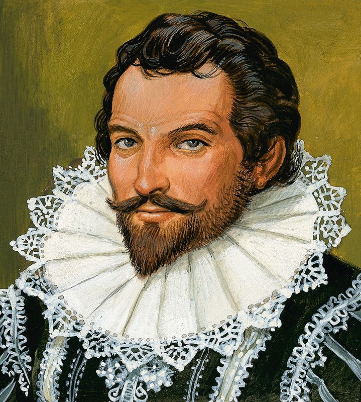 Sir Walter Raleigh autorstwa English School