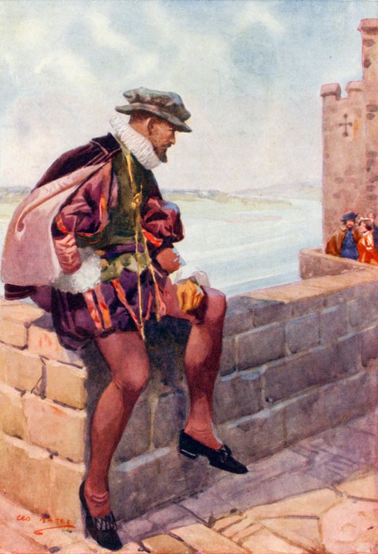 Sir Walter Raleigh autorstwa English School