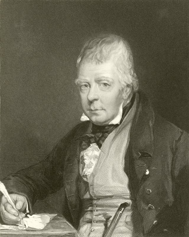 Sir Walter Scott autorstwa English School