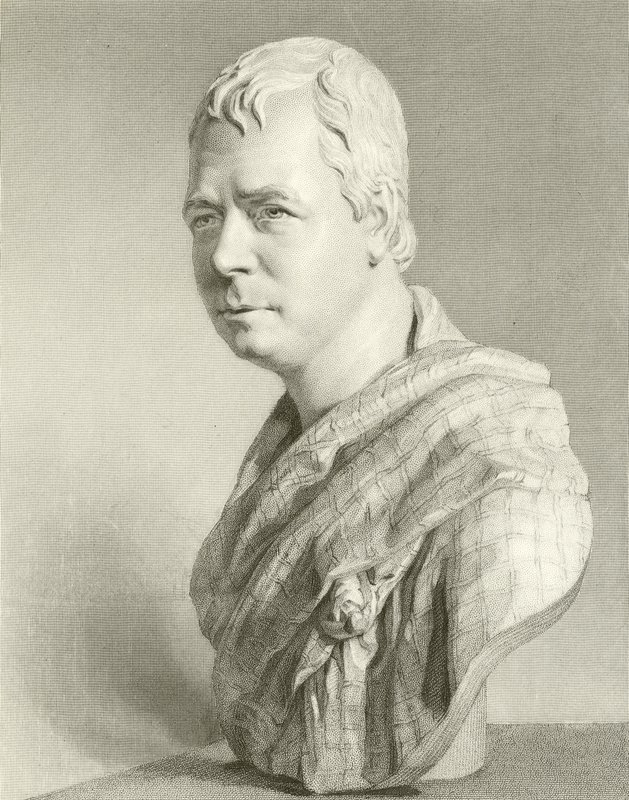 Sir Walter Scott autorstwa English School