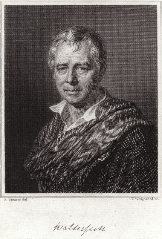 Sir Walter Scott autorstwa English School