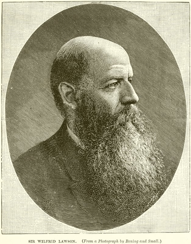 Sir Wilfrid Lawson autorstwa English School