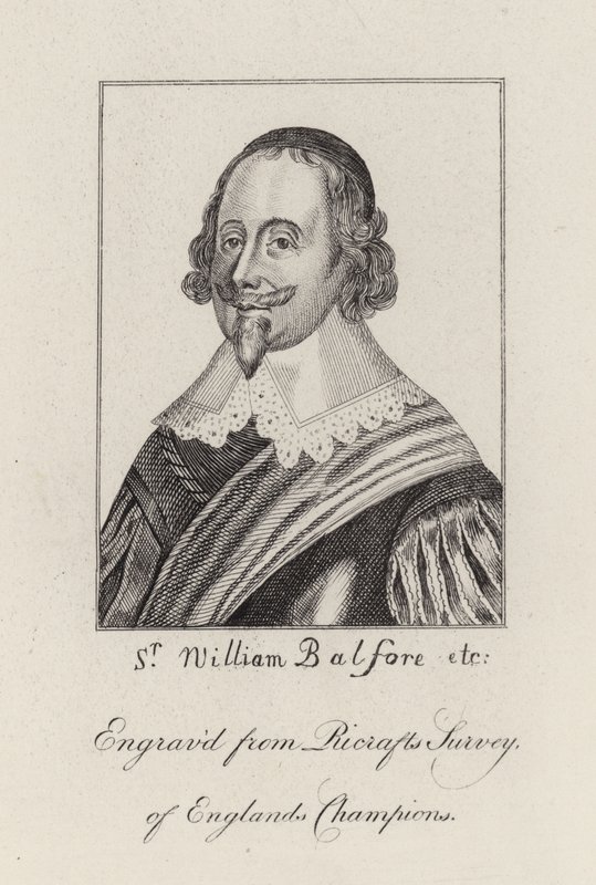 Sir William Balfour (Grawerowanie) autorstwa English School