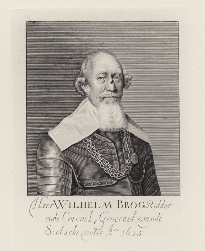 Sir William Brog (Grawerowanie) autorstwa English School