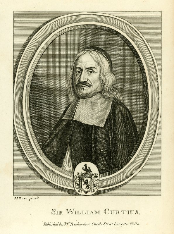 Sir William Curtius autorstwa English School