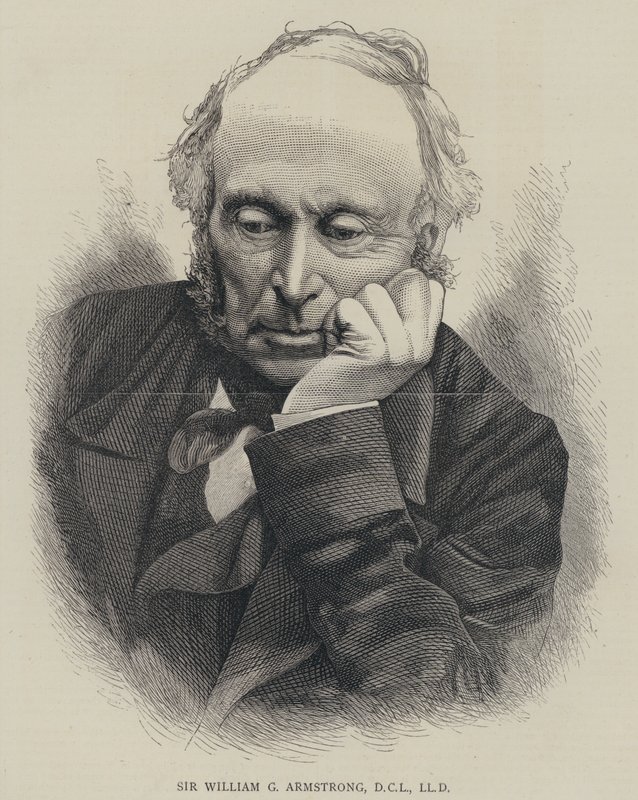 Sir William G. Armstrong, DCL, LLD autorstwa English School