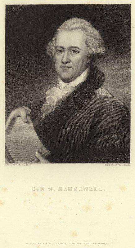Sir William Herschel autorstwa English School