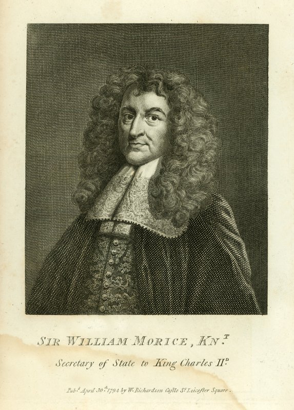 Sir William Morice autorstwa English School