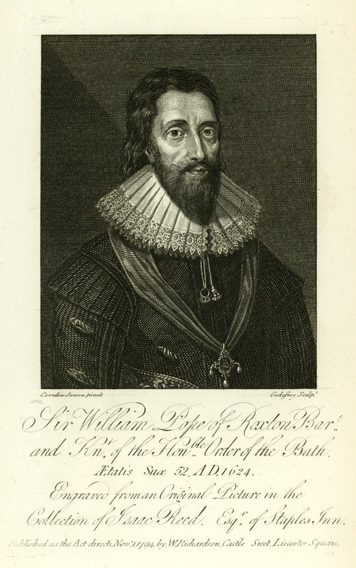 Sir William Pope autorstwa English School
