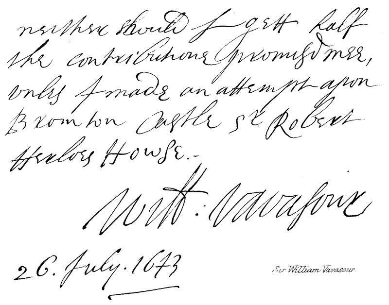 Sir William Vavasour autorstwa English School