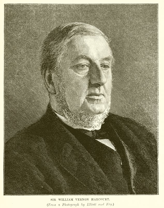 Sir William Vernon Harcourt autorstwa English School