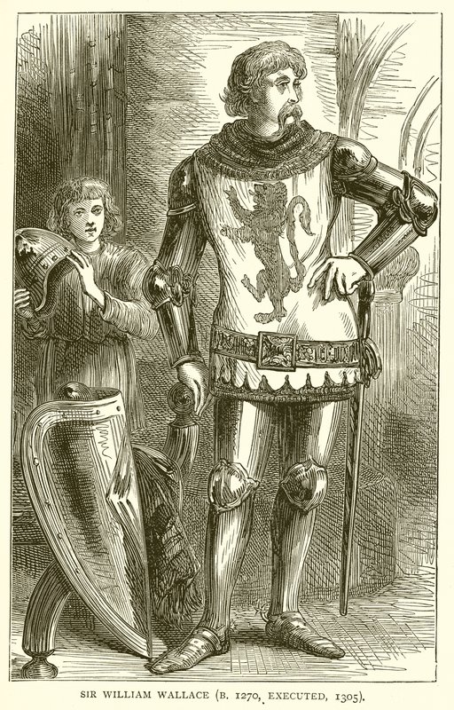 Sir William Wallace (ur. 1270, wykonany, 1305) autorstwa English School