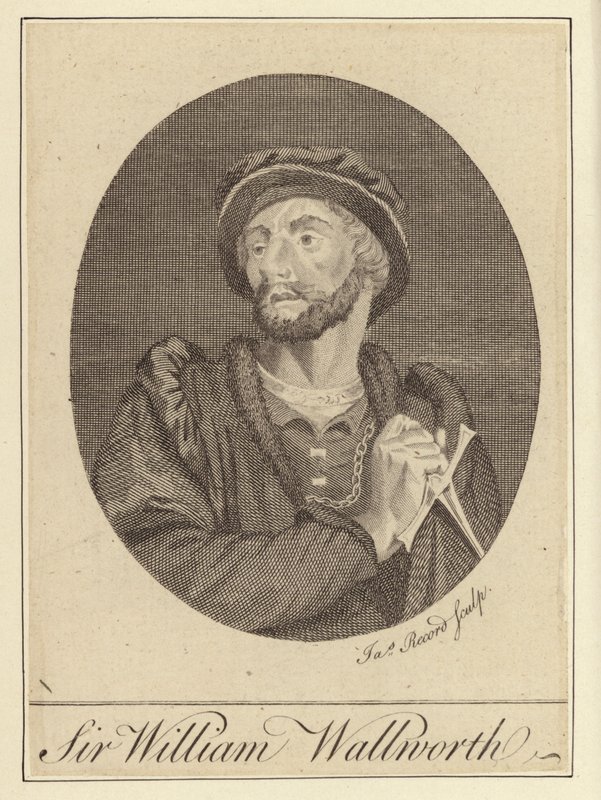 Sir William Wallworth (Grawerowanie) autorstwa English School
