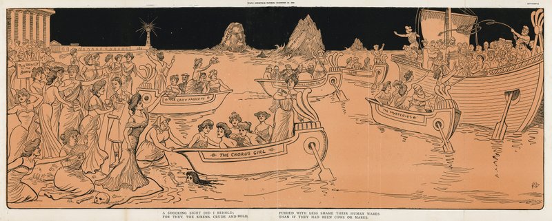 Syreny, 1906 autorstwa English School