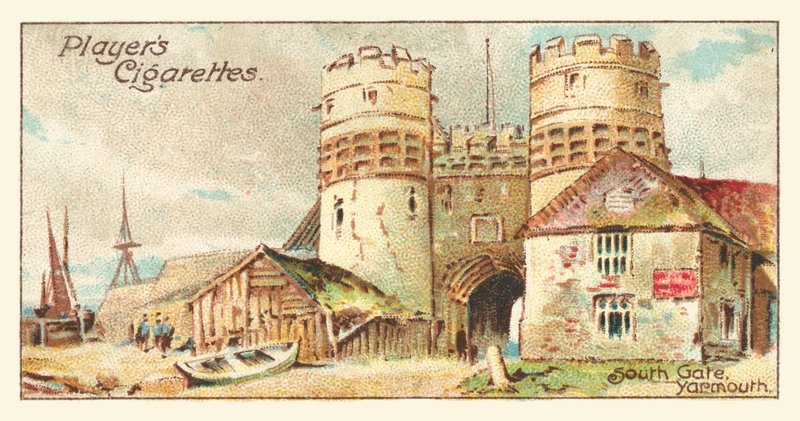 South Gate, Yarmouth (chromolit) autorstwa English School