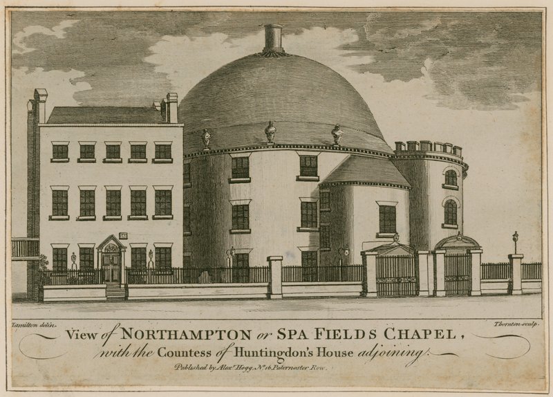 Kaplica Spa Fields, Clerkenwell autorstwa English School