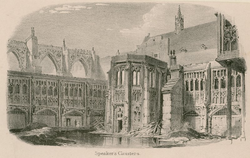 Klasztory głośnikowe, Pałac Westminsterski autorstwa English School