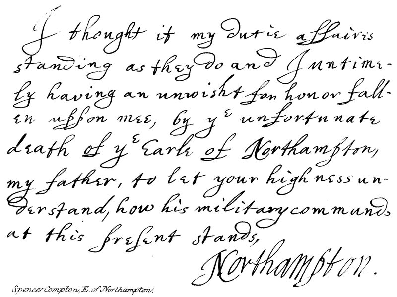 Spencer Comptin, E z Northampton autorstwa English School