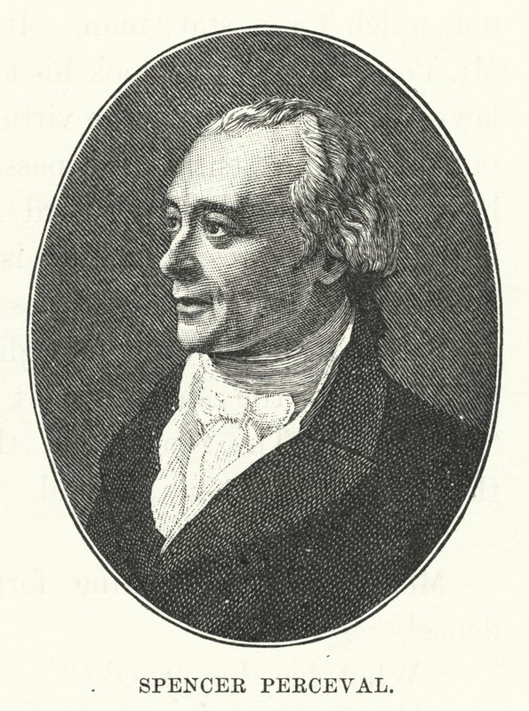 Spencer Perceval (grawerunek) autorstwa English School