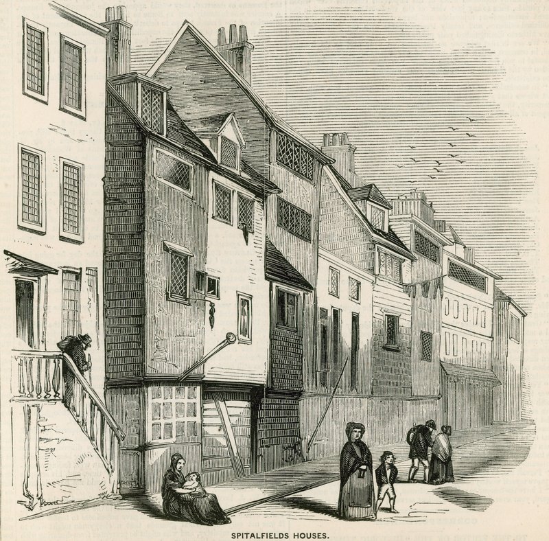 Domy Spitalfields autorstwa English School