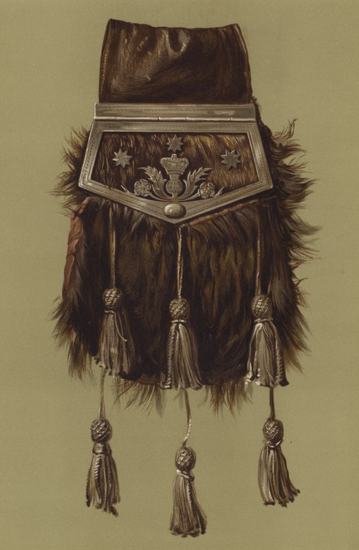 Sporran (chromolitho) autorstwa English School