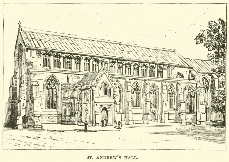 St Andrews Hall autorstwa English School