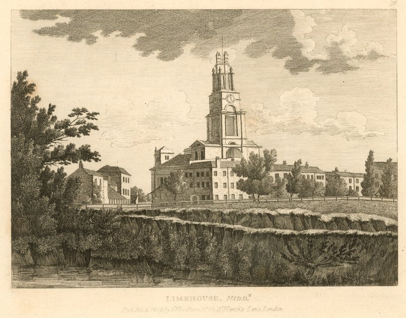 Kościół św. Anny, Limehouse, Londyn autorstwa English School