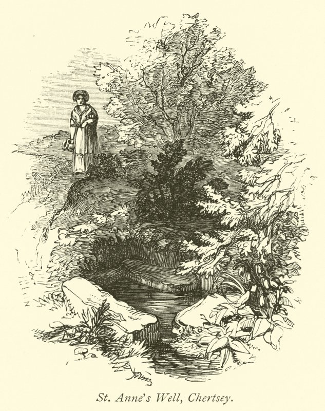St Annes Well, Chertsey autorstwa English School