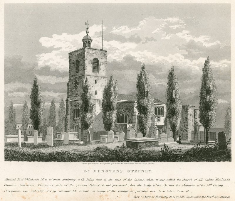 St Dunstans, Stepney, Londyn autorstwa English School