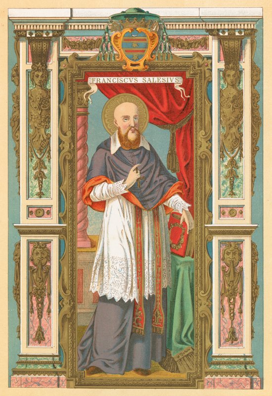 Święty Franciszek Salezy autorstwa English School