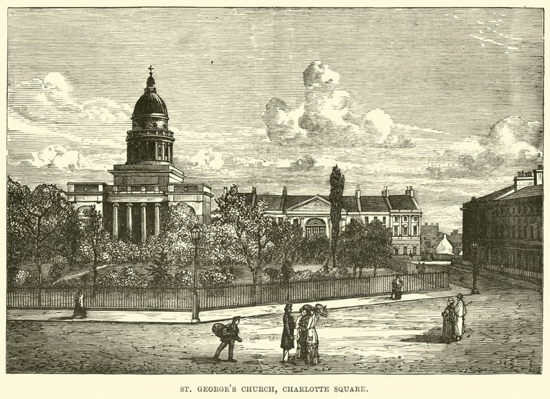 Kościół św. Jerzego, plac Charlotte autorstwa English School