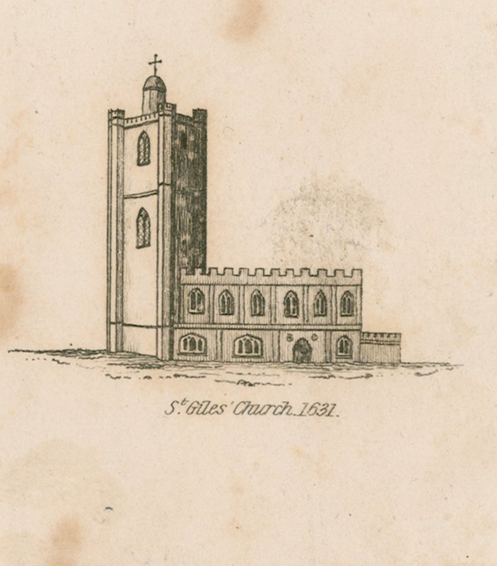 Kościół św Idziego, 1631 autorstwa English School