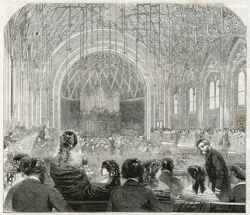 Sala muzyczna św. Jakuba autorstwa English School