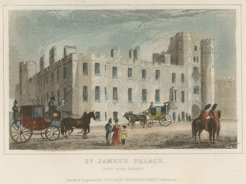 Pałac św. Jakuba autorstwa English School