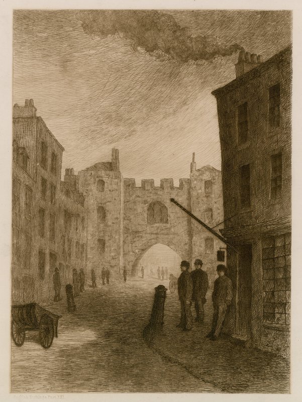 Brama św. Jana, Clerkenwell autorstwa English School