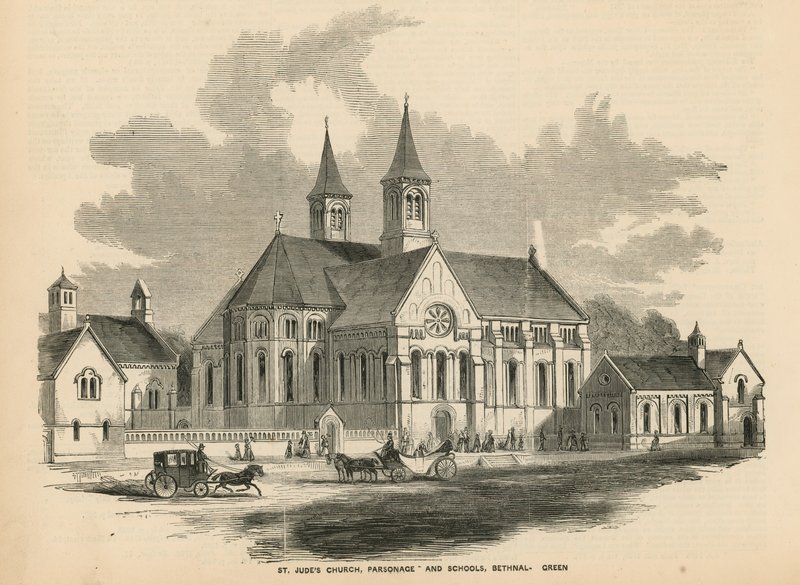 Kościół św. Judy w Bethnal Green autorstwa English School