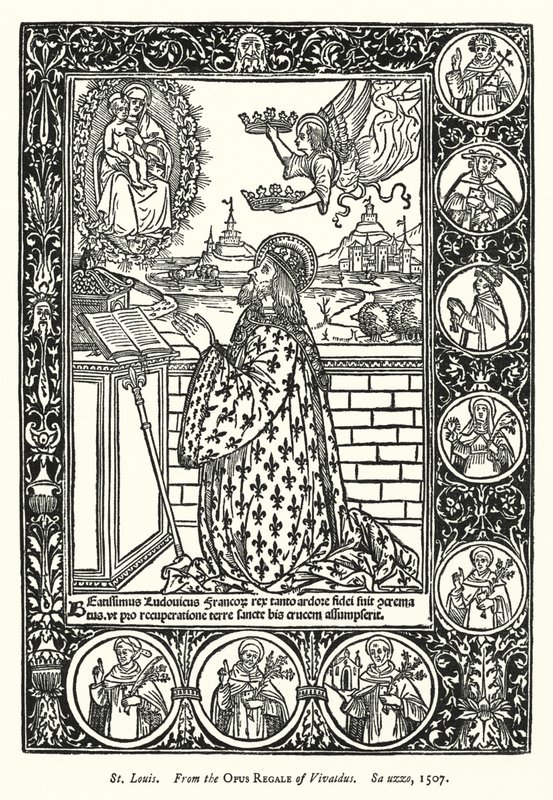 St Louis, Z Opus Regale of Vivaldus, Sa uzzo autorstwa English School