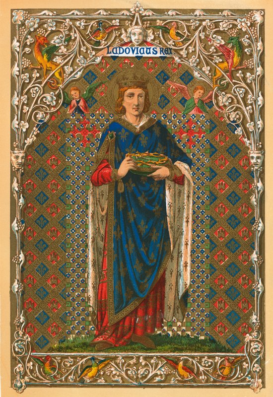 St Ludovicus Rex autorstwa English School