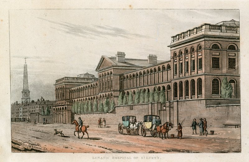 Szpital św. Łukasza dla lunatyków, Old Street autorstwa English School