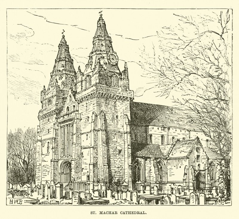 Katedra św. Machara autorstwa English School