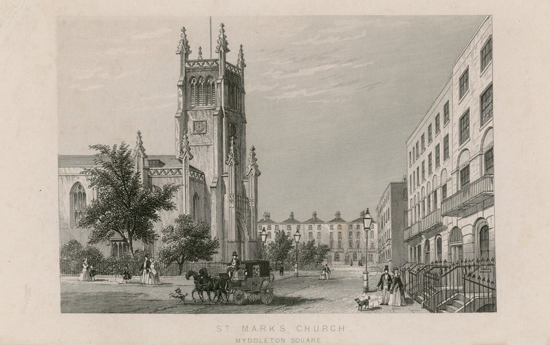 Kościół św. Marka, Clerkenwell autorstwa English School