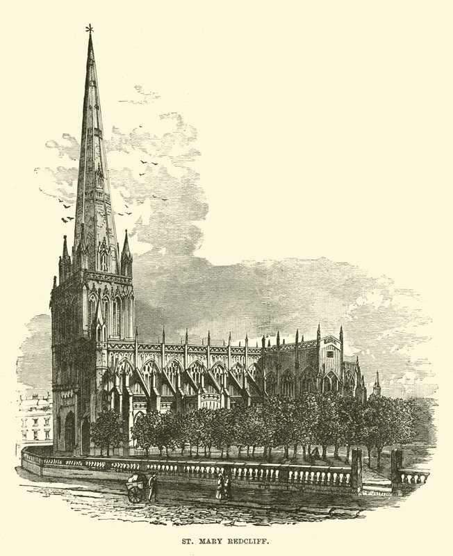 St Mary Redcliffe autorstwa English School