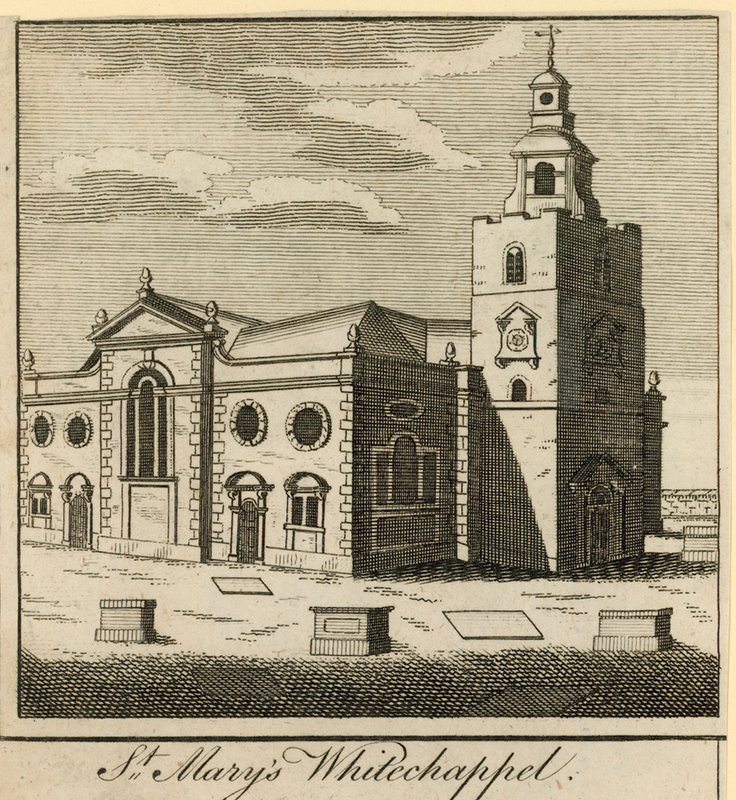 St Mary, Whitechapel, Londyn autorstwa English School