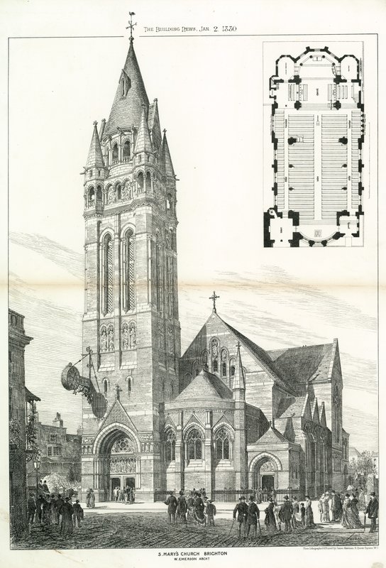 Kościół Mariacki, Brighton autorstwa English School