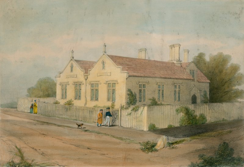 Szkoły St Marys, William Street, North End, Fulham, Londyn autorstwa English School