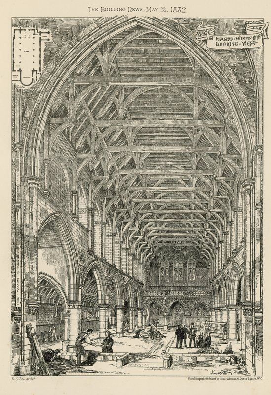 Mariacki, Whitechapel autorstwa English School